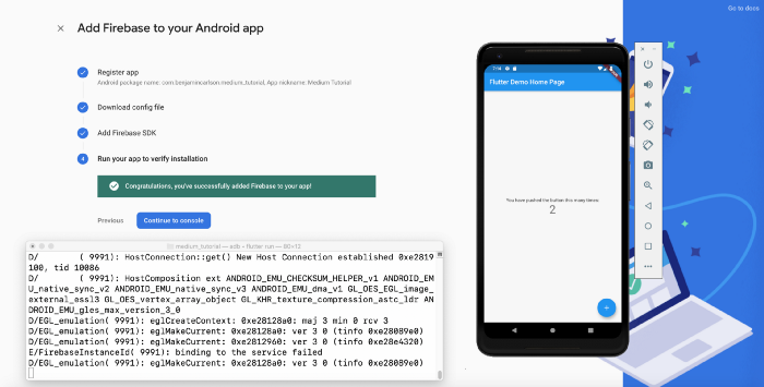 Firebase Console